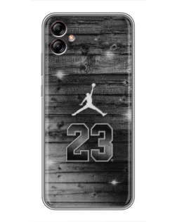 Чехол для Samsung Galaxy A04e (A042) с картинкой «Jordan Carbon 23»