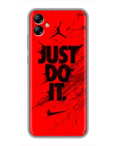 Чехол для Samsung Galaxy A04e (A042) с картинкой «Nike Just Do It» Чехол для Samsung Galaxy A04e (A042) с картинкой «Nike Just Do It»