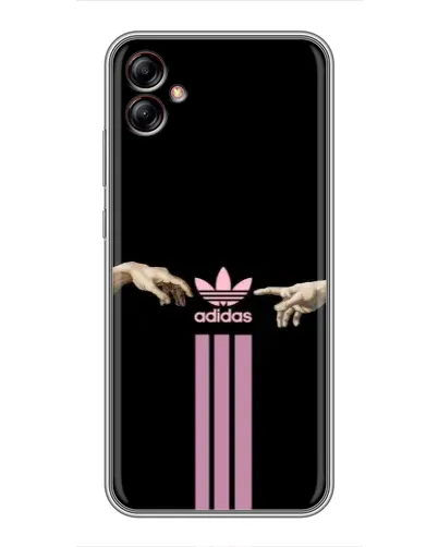Чехол для Samsung Galaxy A04e (A042) с картинкой «Adidas Hands» Чехол для Samsung Galaxy A04e (A042) с картинкой «Adidas Hands»
