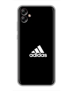 Чехол для Samsung Galaxy A04e (A042) с картинкой «Adidas Red Style»