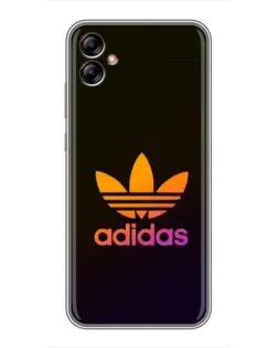 Чехол для Samsung Galaxy A04e (A042) с картинкой «Градиент Adidas»