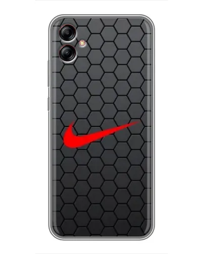 Чехол для Samsung Galaxy A04e (A042) с картинкой «Nike — карбоновая сетка» Чехол для Samsung Galaxy A04e (A042) с картинкой «Nike — карбоновая сетка»