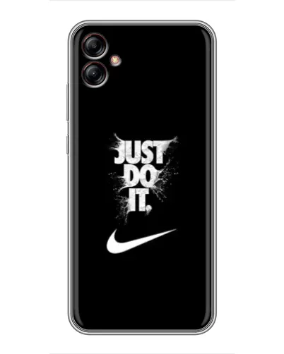Чехол для Samsung Galaxy A04e (A042) с картинкой «Текстовый принт Nike» Чехол для Samsung Galaxy A04e (A042) с картинкой «Текстовый принт Nike»