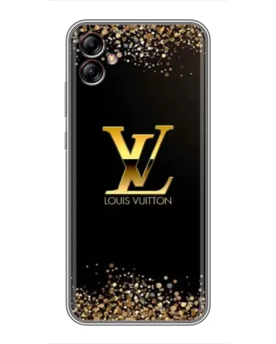 Чехол для Samsung Galaxy A04e (A042) с картинкой «LV — золотые искры» Чехол для Samsung Galaxy A04e (A042) с картинкой «LV — золотые искры»