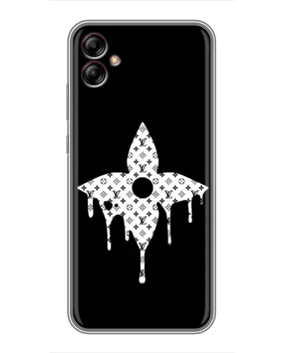 Чехол для Samsung Galaxy A04e (A042) с картинкой «Цветочная монограмма» Чехол для Samsung Galaxy A04e (A042) с картинкой «Цветочная монограмма»