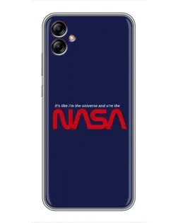 Чехол для Samsung Galaxy A04e (A042) с картинкой «NASA — глубокий космос»