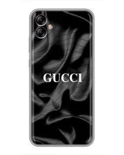 Чехол для Samsung Galaxy A04e (A042) с картинкой «Gucci — шелковые волны»