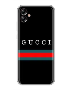 Чехол для Samsung Galaxy A04e (A042) с картинкой «Gucci — красный пояс»