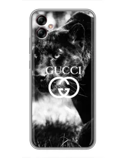 Чехол для Samsung Galaxy A04e (A042) с картинкой «Gucci — дикая природа»