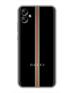 Чехол для Samsung Galaxy A04e (A042) с картинкой «Gucci — строгая линия»