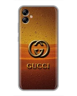 Чехол для Samsung Galaxy A04e (A042) с картинкой «Gucci — солнечный градиент»