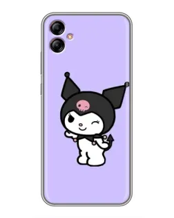 Чехол для Samsung Galaxy A04e (A042) с картинкой «Классическая Kuromi»