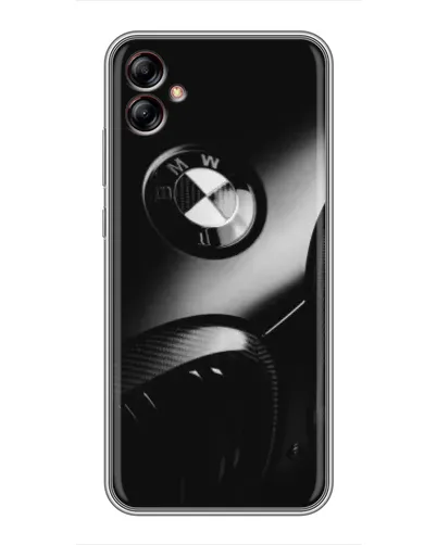 Чехол для Samsung Galaxy A04e (A042) с картинкой «Эмблема BMW — макро» Чехол для Samsung Galaxy A04e (A042) с картинкой «Эмблема BMW — макро»