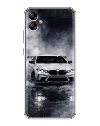 Чехол для Samsung Galaxy A04e (A042) с картинкой «BMW сквозь туман» Чехол для Samsung Galaxy A04e (A042) с картинкой «BMW сквозь туман»