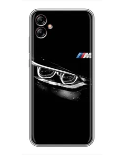 Чехол для Samsung Galaxy A04e (A042) с картинкой «BMW — взгляд тигра» Чехол для Samsung Galaxy A04e (A042) с картинкой «BMW — взгляд тигра»
