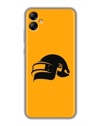 Чехол для Samsung Galaxy A04e (A042) с картинкой «PUBG — золотой шлем» Чехол для Samsung Galaxy A04e (A042) с картинкой «PUBG — золотой шлем»