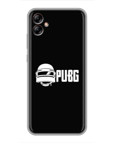 Чехол для Samsung Galaxy A04e (A042) с картинкой «PUBG — классический лого» Чехол для Samsung Galaxy A04e (A042) с картинкой «PUBG — классический лого»