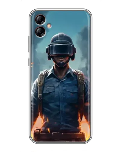 Чехол для Samsung Galaxy A04e (A042) с картинкой «PUBG — реалистичный герой» Чехол для Samsung Galaxy A04e (A042) с картинкой «PUBG — реалистичный герой»