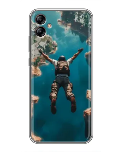 Чехол для Samsung Galaxy A04e (A042) с картинкой «PUBG — свободное падение» Чехол для Samsung Galaxy A04e (A042) с картинкой «PUBG — свободное падение»