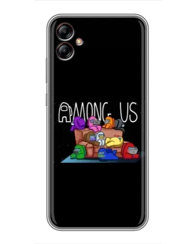 Чехол для Samsung Galaxy A04e (A042) с картинкой «Логотип Among Us» Чехол для Samsung Galaxy A04e (A042) с картинкой «Логотип Among Us»