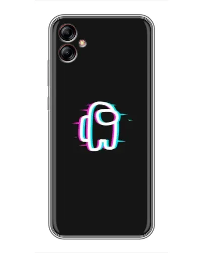Чехол для Samsung Galaxy A04e (A042) с картинкой «Among Us неон» Чехол для Samsung Galaxy A04e (A042) с картинкой «Among Us неон»