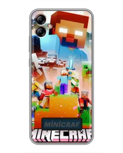 Чехол для Samsung Galaxy A04e (A042) с картинкой «Minecraft герои игры» Чехол для Samsung Galaxy A04e (A042) с картинкой «Minecraft герои игры»