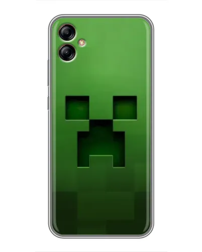 Чехол для Samsung Galaxy A04e (A042) с картинкой «Крипер микро-дизайн» Чехол для Samsung Galaxy A04e (A042) с картинкой «Крипер микро-дизайн»
