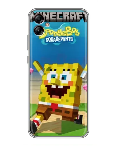 Чехол для Samsung Galaxy A04e (A042) с картинкой «Губка Боб Minecraft» Чехол для Samsung Galaxy A04e (A042) с картинкой «Губка Боб Minecraft»