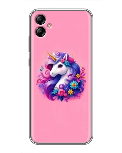 Чехол для Samsung Galaxy A04e (A042) с картинкой «Сказочный единорог»