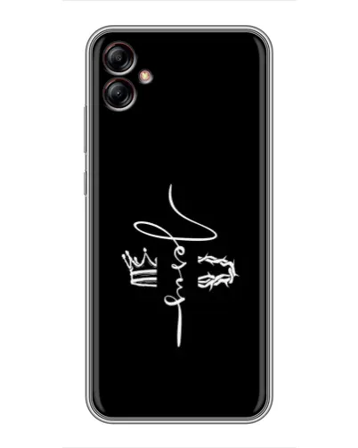 Чехол для Samsung Galaxy A04e (A042) с картинкой «Король Славы Jesus»