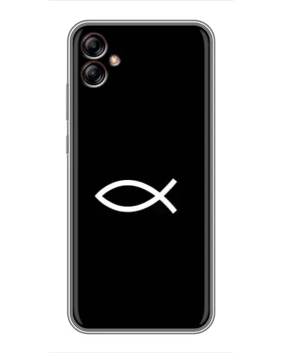 Чехол для Samsung Galaxy A04e (A042) с картинкой «Символ рыбы Jesus» Чехол для Samsung Galaxy A04e (A042) с картинкой «Символ рыбы Jesus»