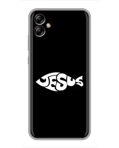 Чехол для Samsung Galaxy A04e (A042) с картинкой «Рыба Jesus» Чехол для Samsung Galaxy A04e (A042) с картинкой «Рыба Jesus»