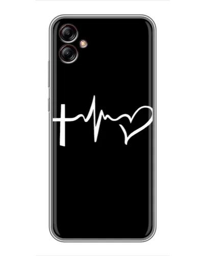 Чехол для Samsung Galaxy A04e (A042) с картинкой «Пульс веры» Чехол для Samsung Galaxy A04e (A042) с картинкой «Пульс веры»