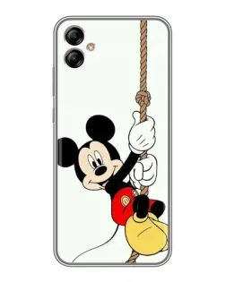Чехол для Samsung Galaxy A04e (A042) с картинкой «Mickey на канате»
