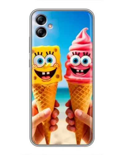 Чехол для Samsung Galaxy A04e (A042) с картинкой «Спанч Боб мороженое» Чехол для Samsung Galaxy A04e (A042) с картинкой «Спанч Боб мороженое»
