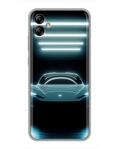 Чехол для Samsung Galaxy A04e (A042) с картинкой «Tesla в неоне» Чехол для Samsung Galaxy A04e (A042) с картинкой «Tesla в неоне»