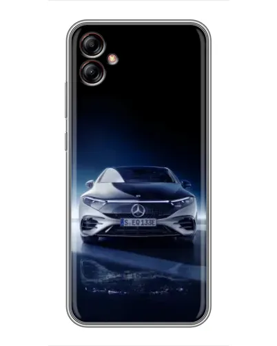Чехол для Samsung Galaxy A04e (A042) с картинкой «Ночной Mercedes EQ» Чехол для Samsung Galaxy A04e (A042) с картинкой «Ночной Mercedes EQ»