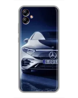 Чехол для Samsung Galaxy A04e (A042) с картинкой «Mercedes EQ — будущее»