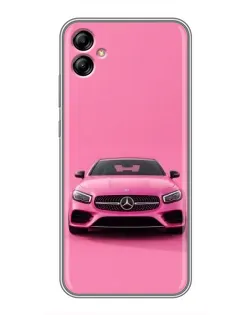 Чехол для Samsung Galaxy A04e (A042) с картинкой «Розовый Mercedes AMG» Чехол для Samsung Galaxy A04e (A042) с картинкой «Розовый Mercedes AMG»