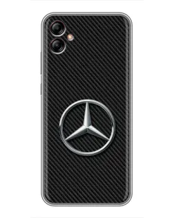 Чехол для Samsung Galaxy A04e (A042) с картинкой «Карбоновый Mercedes стиль» Чехол для Samsung Galaxy A04e (A042) с картинкой «Карбоновый Mercedes стиль»