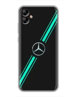 Чехол для Samsung Galaxy A04e (A042) с картинкой «Спортивные линии Mercedes» Чехол для Samsung Galaxy A04e (A042) с картинкой «Спортивные линии Mercedes»