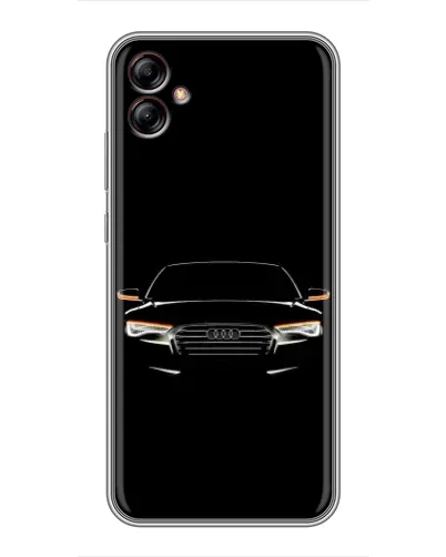 Чехол для Samsung Galaxy A04e (A042) с картинкой «Audi — ночной контур» Чехол для Samsung Galaxy A04e (A042) с картинкой «Audi — ночной контур»