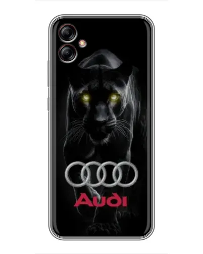 Чехол для Samsung Galaxy A04e (A042) с картинкой «Пантера и Audi» Чехол для Samsung Galaxy A04e (A042) с картинкой «Пантера и Audi»