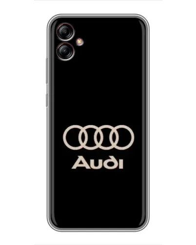 Чехол для Samsung Galaxy A04e (A042) с картинкой «Audi — золотой логотип» Чехол для Samsung Galaxy A04e (A042) с картинкой «Audi — золотой логотип»