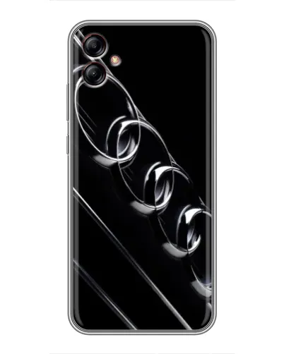 Чехол для Samsung Galaxy A04e (A042) с картинкой «Audi — абстрактные кольца» Чехол для Samsung Galaxy A04e (A042) с картинкой «Audi — абстрактные кольца»