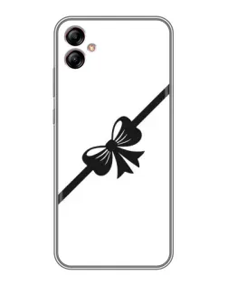 Чехол для Samsung Galaxy A04e (A042) с картинкой «Диагональный бант»