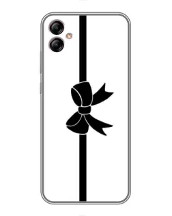 Чехол для Samsung Galaxy A04e (A042) с картинкой «Вертикальный бант»