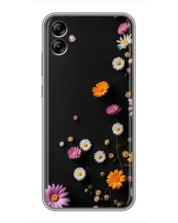 Чехол для Samsung Galaxy A04e (A042) с картинкой «Цветочная композиция»