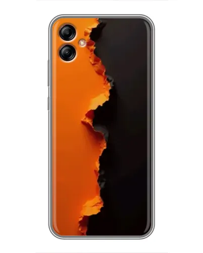 Чехол для Samsung Galaxy A04e (A042) с картинкой «Оранжевый разлом» Чехол для Samsung Galaxy A04e (A042) с картинкой «Оранжевый разлом»