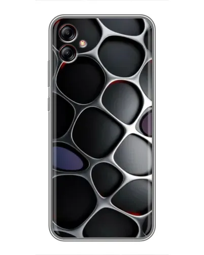 Чехол для Samsung Galaxy A04e (A042) с картинкой «Объемная темная решетка» Чехол для Samsung Galaxy A04e (A042) с картинкой «Объемная темная решетка»